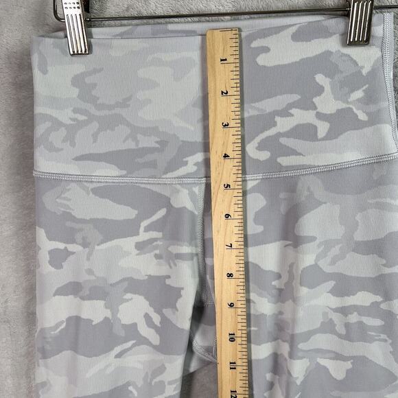Lululemon Wonder Under High Rise Leggings Size 4 Camo White/Grey Workout Gym - Picture 6 of 12